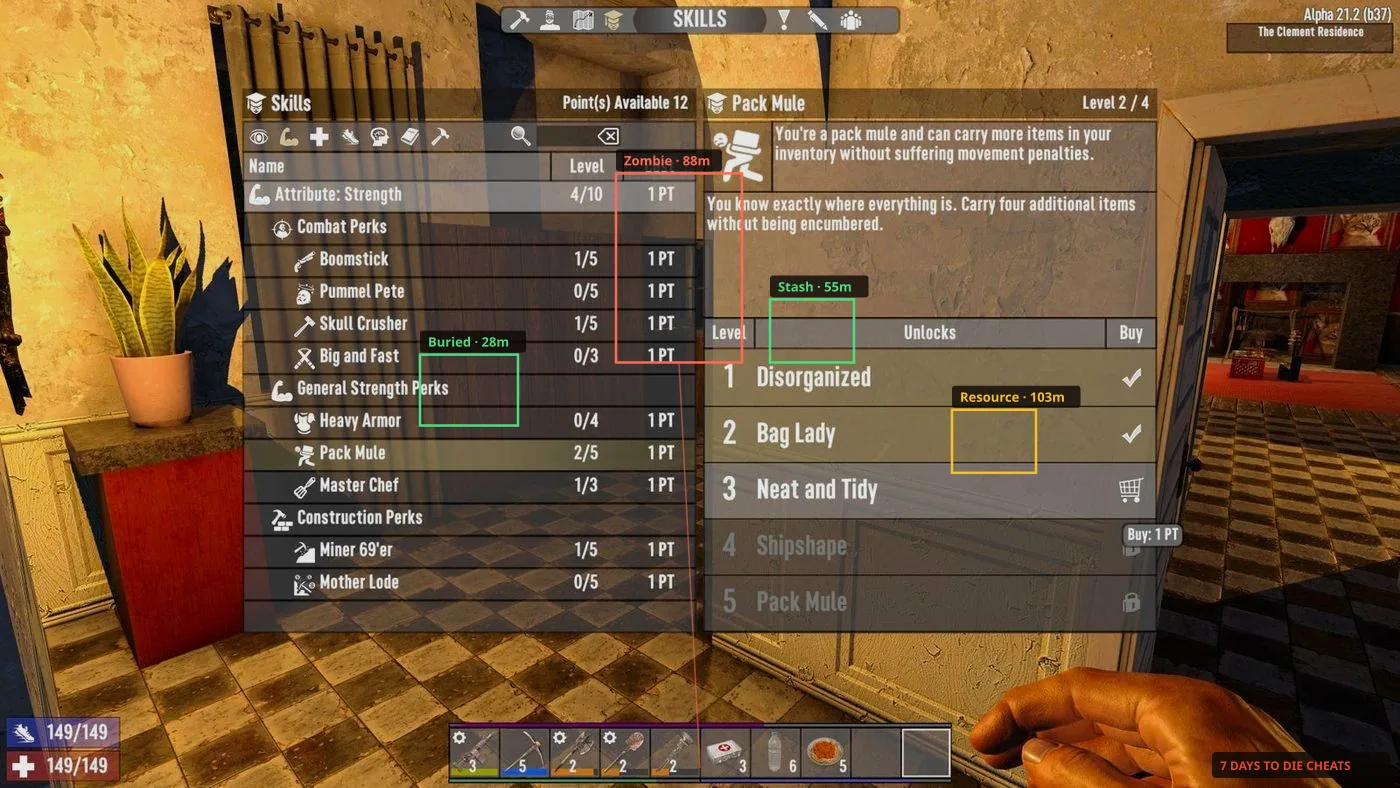 7 Days to Die 2024 roadmap and current cheat feature set