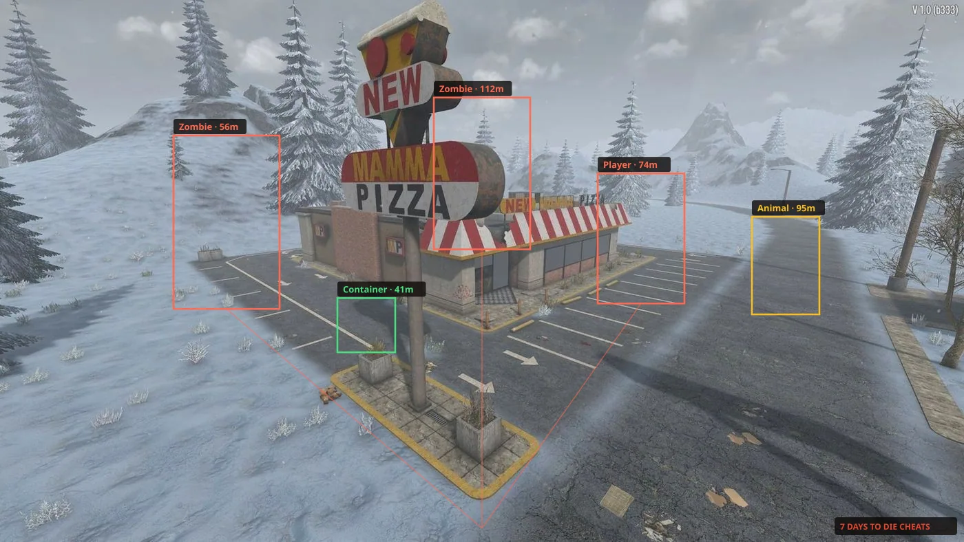 7 Days to Die settings screen used when choosing a cheat plan